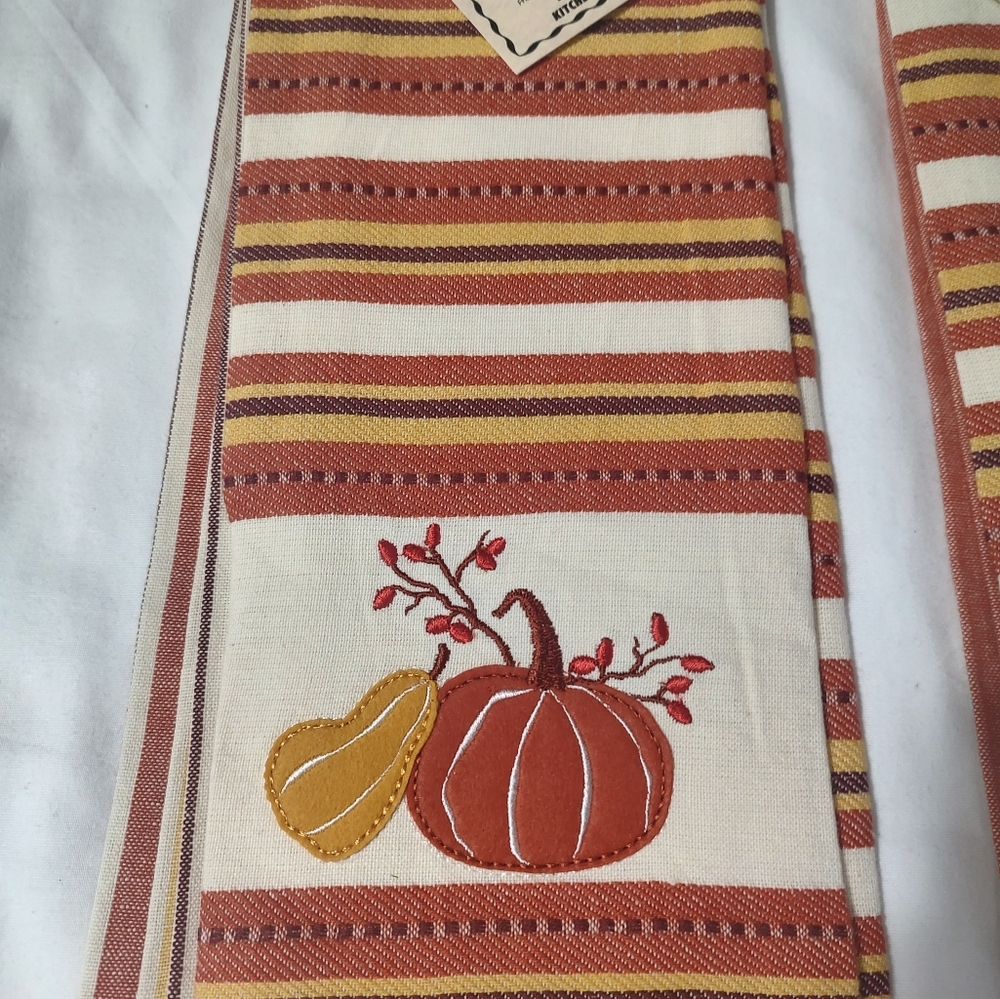 Fall hand towels - Picture 2 of 4